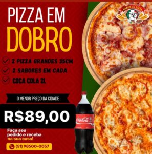 Pizza Siciliana – Pequena – Mais Sabor